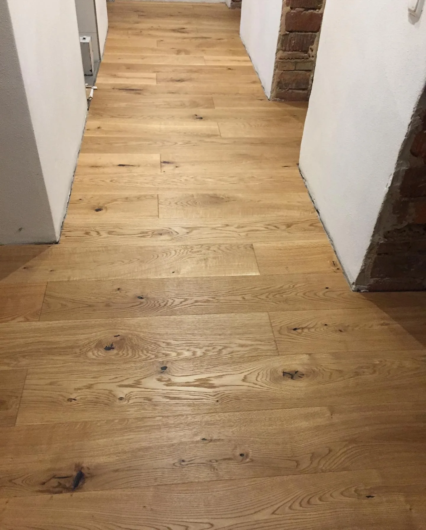 Geölter Holzboden in einem Wohnbereich